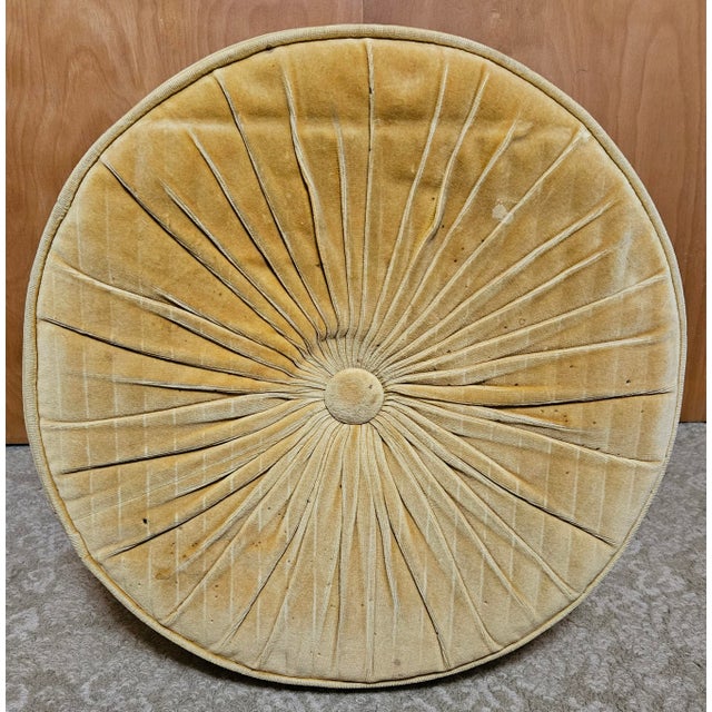 Vintage Louis XV French Vanity Stool – Cabriole Legs – Hollywood Regency For Sale In New York - Image 6 of 12