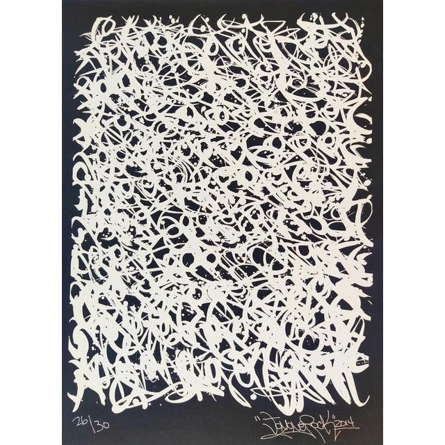 Contemporary Jonone, Chrome, 2014, Silkscreen For Sale - Image 3 of 3