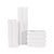 White Hirst Contemporary Vase- Tall For Sale - Image 8 of 11