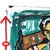 Contemporary Cubist Chair Pose - Original Cubist Pop Art Acrylic Painting on Newspaper by Gary John For Sale - Image 3 of 6