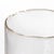 Monogram Glass Votive Small, Clear For Sale - Image 4 of 5