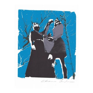 1969 Pop Art Serigraph by Adrienne Anderson For Sale