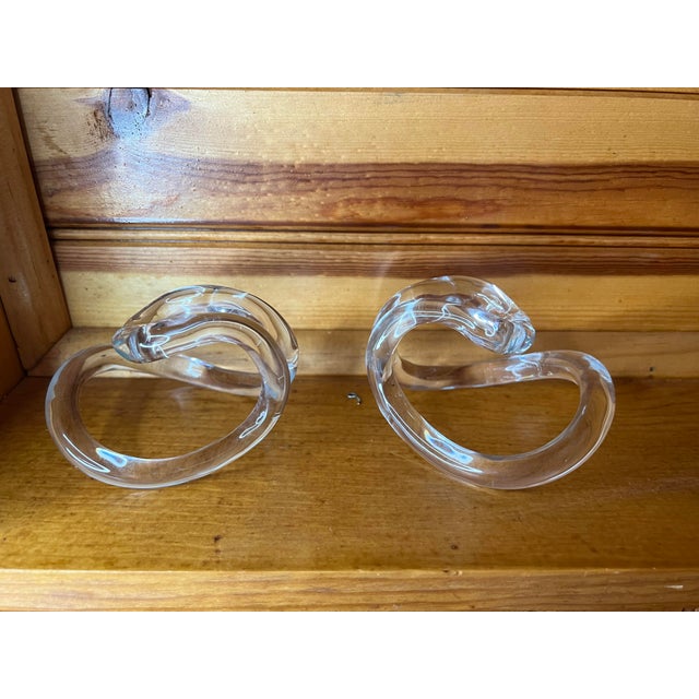 Transparent Vintage 1960s Giogali Angelo Mangiarotti Mid-Century Modern Murano Blown Glass Chain Chandelier For Sale - Image 8 of 13