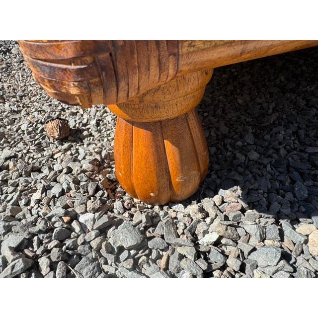 Handsome Faux Bamboo and Rattan Vintage Chest of Drawers For Sale - Image 12 of 12