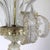 Vintage Baroque Style Floral Gold Inflused Cristallo Murano Chandelier For Sale - Image 10 of 12