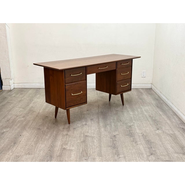 1960s Mid Century Modern Desk For Sale - Image 5 of 11