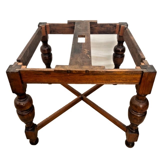 Bring timeless character to your dining space with this exceptional antique extension table, masterfully crafted from...
