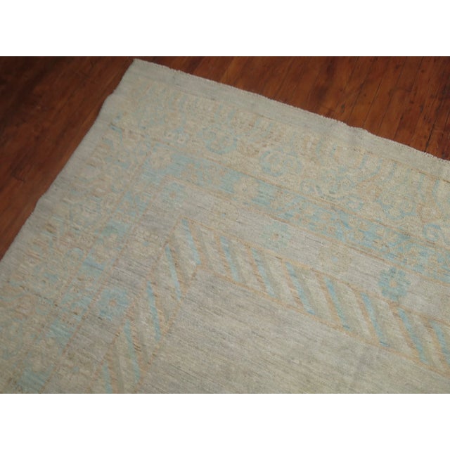 Late 20th Century Large Khotan Rug - 12'6" x 16' For Sale - Image 9 of 13