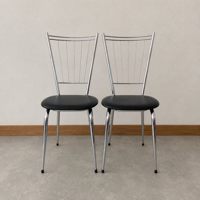 Vintage Metal Chairs, 1970s, Set of 2 For Sale - Image 6 of 6