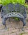 Late 19th Century Cast Iron Laurel Griffin Garden Chair Bench For Sale - Image 10 of 12