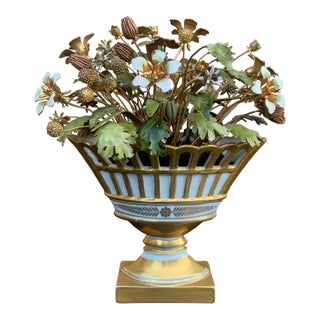 1970s Fleurs Des Siècles Enamel Flower Bouquet by Jane Hutcheson for Gorham For Sale
