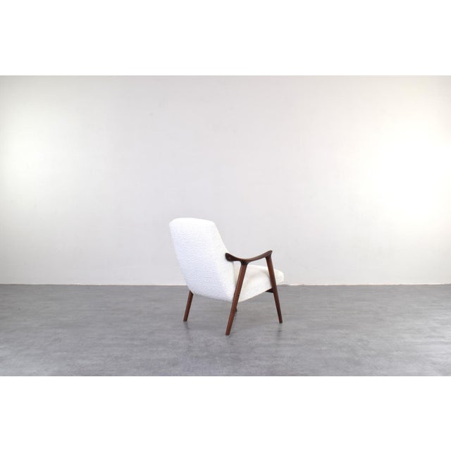 Mid-Century Modern Teak and Bouclé Tenor Chair from Møre Lenestolfabrikk, 1960s For Sale - Image 6 of 12