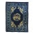 Dragon Blue Chinese Rug, Mid-20th Century For Sale