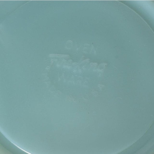 Ceramic Mid 20th Century Rare Delphite Blue Fire King Nesting Bowls - Set of 3 For Sale - Image 7 of 7