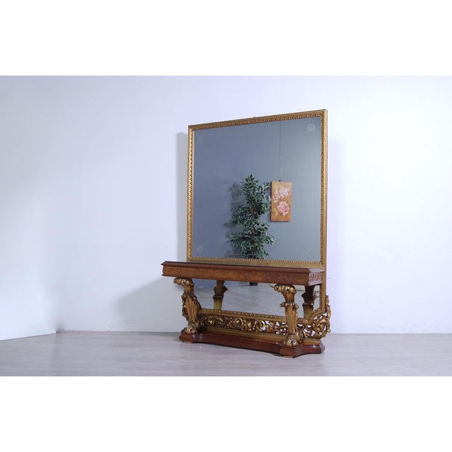 Large Liberty Mirror with Gilt Frame For Sale - Image 12 of 16