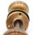 Antique Vernacular Reading Brass Passage Door Knob Set For Sale - Image 6 of 6