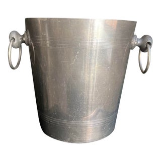 Vintage French Art Deco Champagne Bucket For Sale