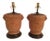 Custom Terra Cotta Wine Jug Lamps - a Pair For Sale