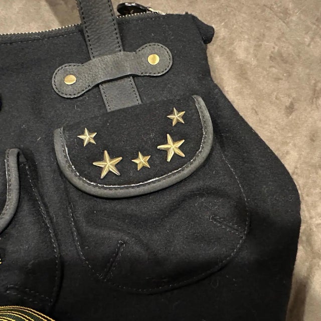 1990s Moschino Jeans Top HandBag by Franco Moschino For Sale - Image 9 of 13