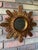 Mid 20th Century French Giltwood Coppery Sunburst Wall Mirror For Sale - Image 14 of 17