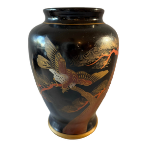 Vintage Norleans Japan Handpainted Ceramic Vase