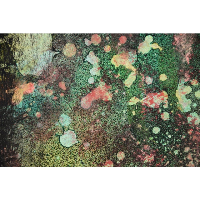 Hans Werner Kirchner, Abstraction (Red & Green), 1960, Watercolor For Sale - Image 6 of 12