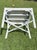 Wood Vintage McGuire Painted Rattan Chippendale Chair For Sale - Image 7 of 12