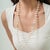 Late 20th Century Style 222.67 Ct Pearl Station Necklace With Pavé Set Interlocking CC Accents For Sale - Image 4 of 12