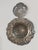 Exceptionally ornate antique German Hanau 800 silver tea stainer, dating back approximately to 1890-1910. Features...
