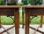 Charming pair of wooden side tables with glass tops and fretwork in corners. Please see condition details noted. Most...