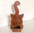 Sweet vintage wooden American primitive folk art hanging wall pocket, likely originally intended to be hung by a fireplace...