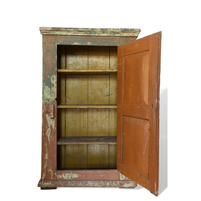 Antique Fir Wardrobe, 1890s For Sale - Image 3 of 5