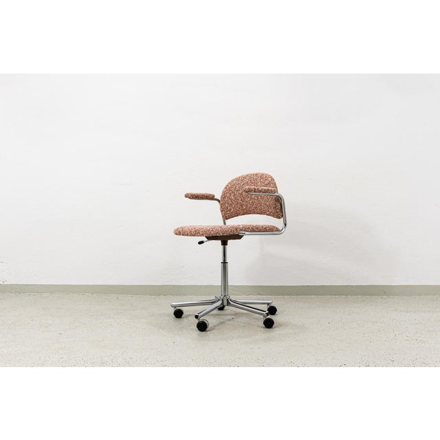 Vintage Swivel Desk Chair from Kovona in Kvadrat Fabric, 1990s For Sale - Image 9 of 15