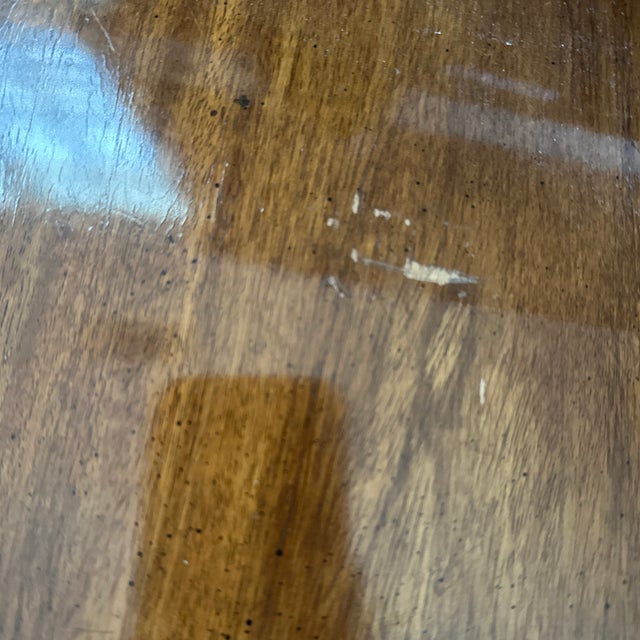 1970s Baker Drop Leaf Table For Sale - Image 12 of 12