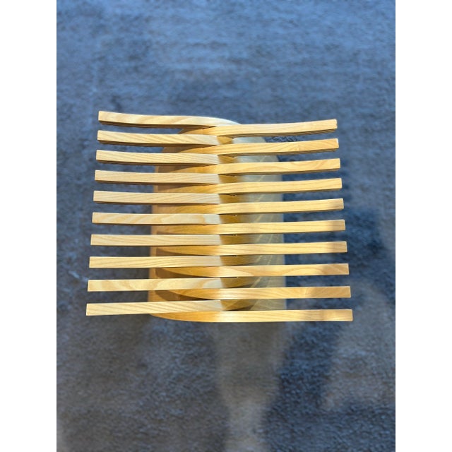 Herman Miller Tan Wood "Capelli" Stool For Sale In Las Vegas - Image 6 of 8