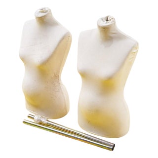 Vintage Fiberglass Dressmakers Mannequins, Set of 2 For Sale