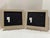 1920s Pair of Signed j.p. Benson Maritime Sailing Ship Etchings in Burl Wood Frames For Sale - Image 12 of 13