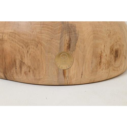 Sculptural Side Table in Walnut from Logniture For Sale - Image 6 of 16