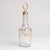 Antique French Louis XVI Gilded Crystal Decanter With Heart Stopper For Sale - Image 11 of 14