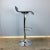 Height-Adjustable Bar Stools in Chrome and Bent Plywood, 1970s, Set of 2 For Sale - Image 3 of 12