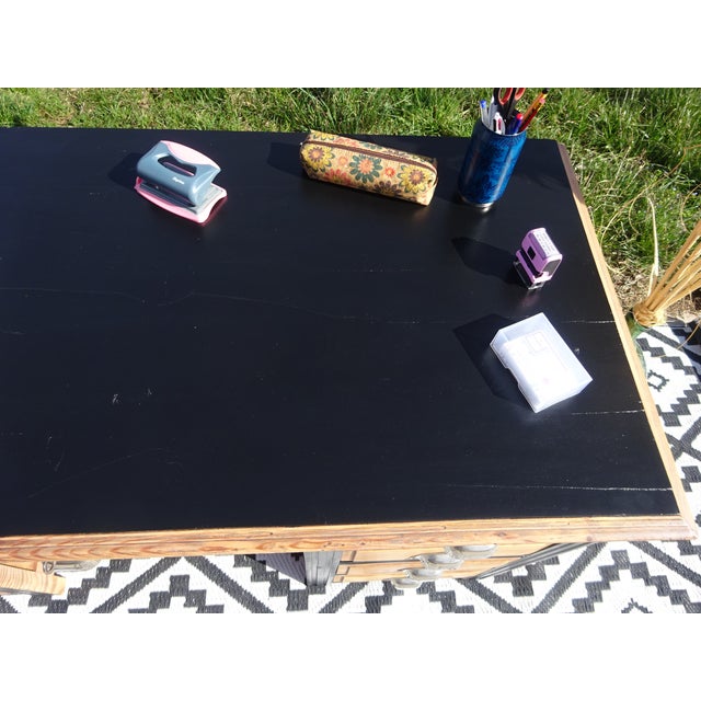 Vintage Desk in Pine, 1940s For Sale - Image 17 of 18
