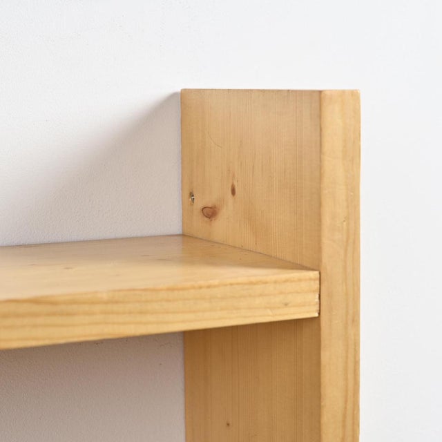 Pine Shelf from Les Arcs, France, 1975 For Sale - Image 8 of 10