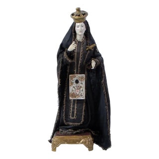Maria Addolorata Figurine in Ceramic For Sale