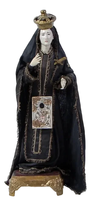 Maria Addolorata Figurine in Ceramic