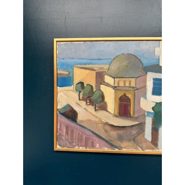 L. Wilton, Rhodes, 1962, Oil Painting on Canvas, Framed For Sale - Image 18 of 18