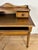 English Oak Writing Desk with Raised Gallery and Drawers, 1930s For Sale - Image 15 of 15