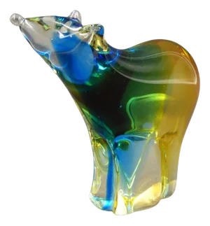 Murano Glass Figure by Livio Seguso. Italy, 1950s