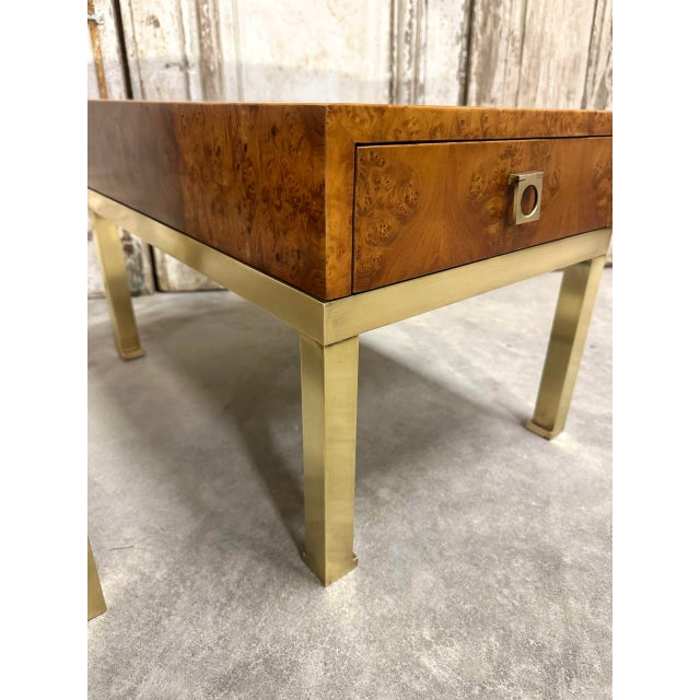 Mid-Century Modern Bedside Tables by Guy Lefèvre, 1970s, Set of 2 For Sale - Image 3 of 10