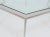 Chrome 1970s Hexagonal Chrome and Glass Coffee Table For Sale - Image 8 of 11