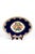 Large Renaissance Oblong Enamel Floral Platter by Maurice-Paul Chevallier for Longwy Manufactory, France, 1960s For Sale - Image 11 of 11